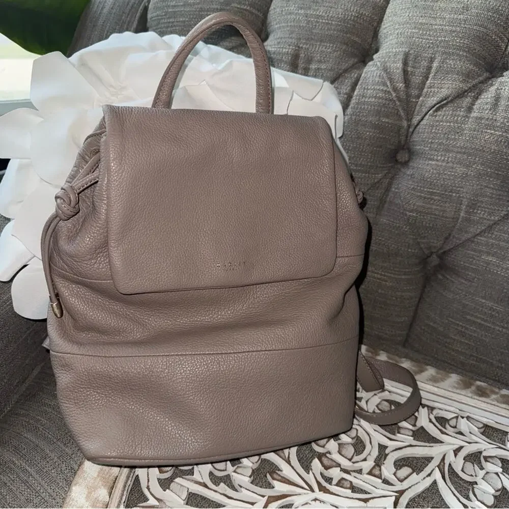Radley London Pebbled Leather Backpack Purse Bag NEW $298